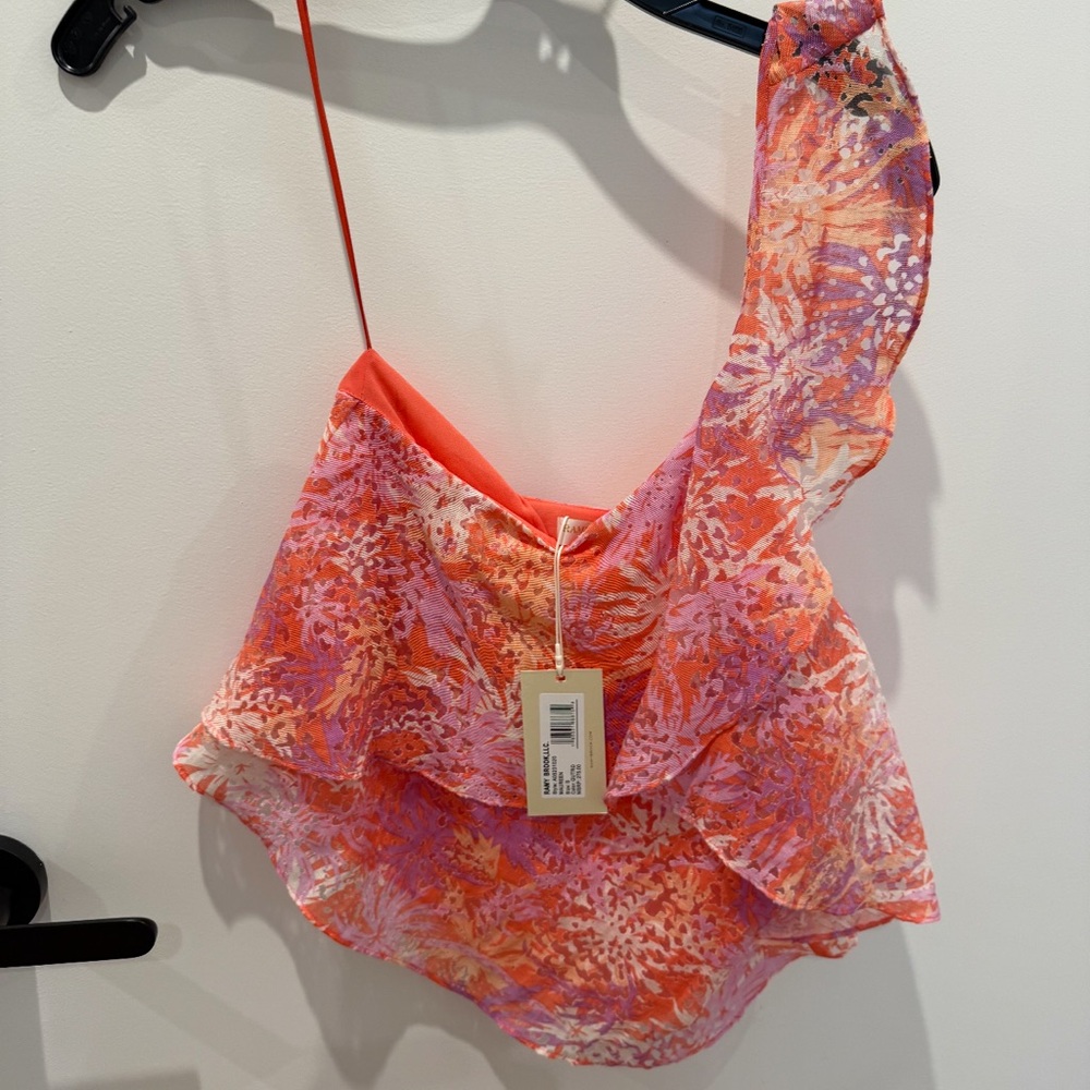 Ramy Brook one shoulder top
